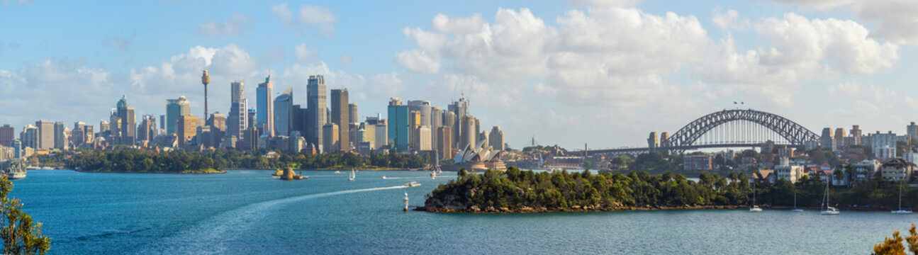 Sydney skyline panorama