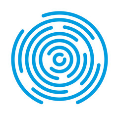 Abstract vortex line background