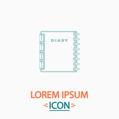 notebook computer symbol