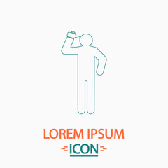 drunkard computer symbol