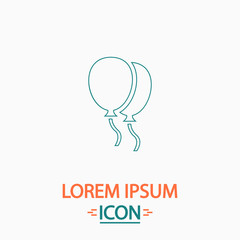 balloons computer symbol