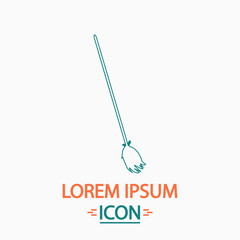 Broom computer symbol
