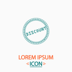 Discount computer symbol