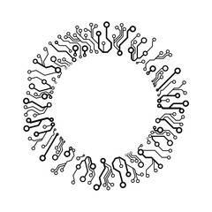 Vector circuit circle
