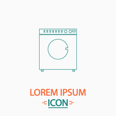 Wash computer symbol