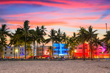 Fototapeta premium Miami Beach na Florydzie