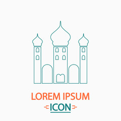 Mosque computer symbol