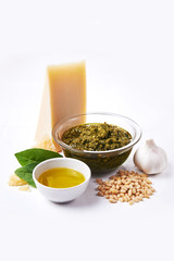 ingredients for pesto