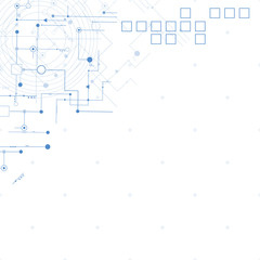 Obraz premium Abstract technology background
