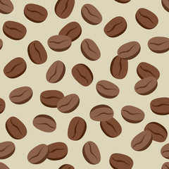 Coffee beans pattern