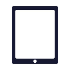 flat design modern cellphone icon vector illustration