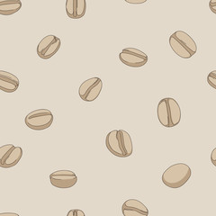 Seamless coffee pattern