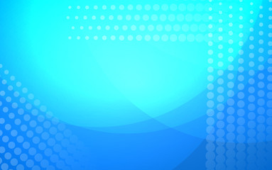Fototapeta premium Blue Abstract Mesh Background with Circles