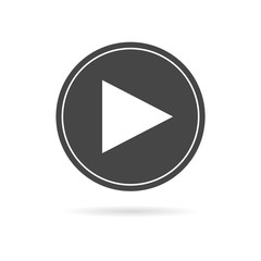 Video play icon, One of set web icons