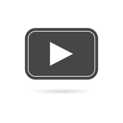 Video play icon, One of set web icons