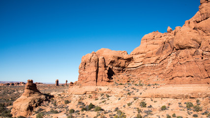 Fototapeta premium Views around the Arches National Park, Utah
