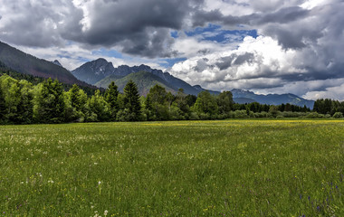 Alpine Landscape in Italy