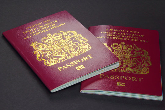 Two British EU Biometric Passports