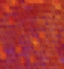 Multicolor orange triangels.