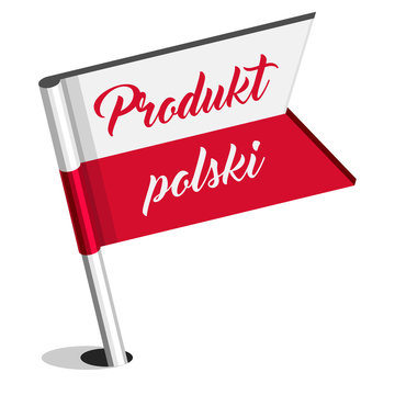 Produkt polski - flaga 