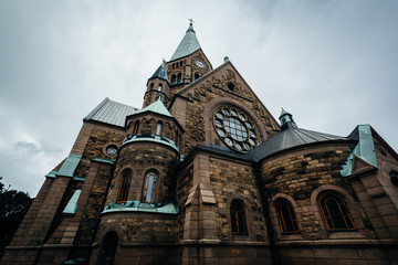 Fototapeta premium Sofia kyrka, in Sodermalm, Stockholm, Sweden.