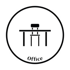 Icon of Table and chair