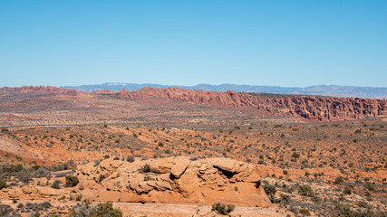 Views from around the Arches National Park, Utah