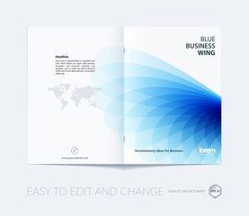 Brochure template layout, cover design annual report, magazine, 