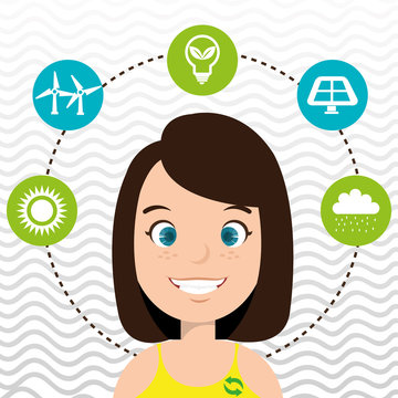 people and environment isolated icon design, vector illustration  graphic 