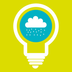 rain cloud isolated icon design, vector illustration  graphic 