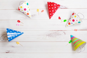 Obraz premium Greeting card for carnival party.