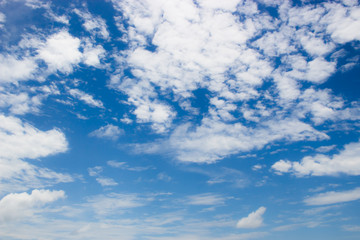 Sky clouds dim background.