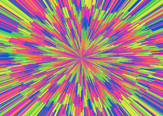 abstract colorful lines design on background