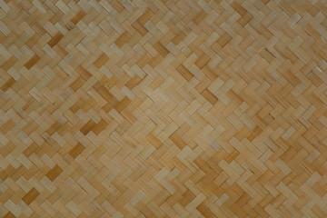 Pattern of woven bamboo and texture