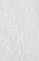 Old, cracked wood white texture background