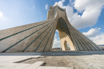 Azadi Tower in Teheran, Iran