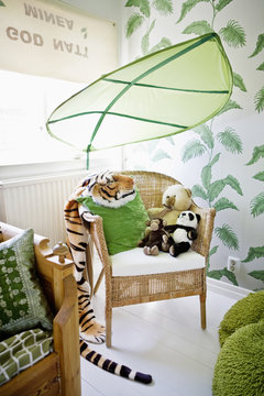 Sweden, Stockholm, Inside child's bedroom