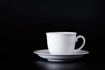 White Coffee Cup