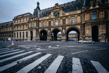 Obraz premium The Porte Des Lions, in Paris, France.