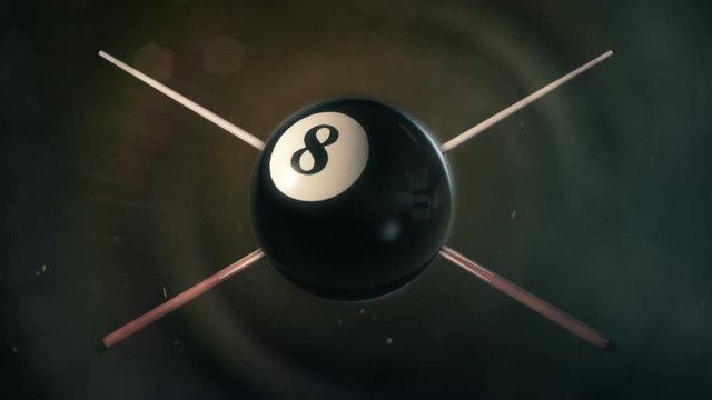 8 Ball  in Epic Lighting
