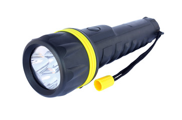 Flashlight  isolated on white background