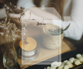 Fototapeta na wymiar Break Tea Coffee Time Relax Concept