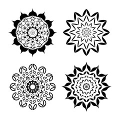 Mandala. Ethnic decorative elements