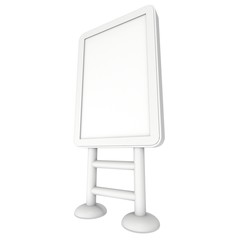 Trade show booth LCD TV stand.
