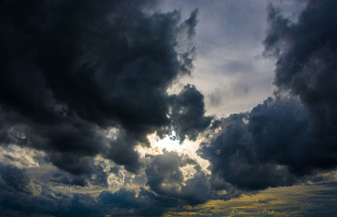 Obraz premium A beautiful cloudy sky.