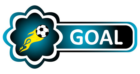 Double icon blue goal fireball