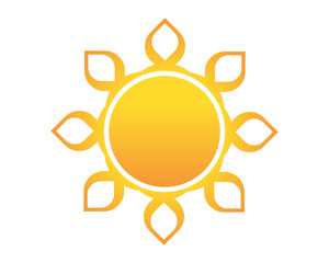 Sun Shaped Ornamental Geometry