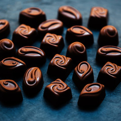 Chocolate Candy Sweet Wallpaper in high resolution. Dark chocola