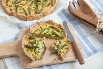 Spargel Quiche 