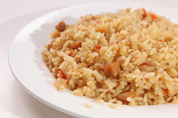 quick-cooking food from a roadside Cafe